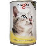 Angel Cat Canned Food Tuna And Chicken In Broth 400g