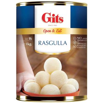 Gits Rasgulla Indian Sweet 500g