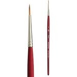 Princeton Velvetouch Series 3950 Paint Brush For Acrylic Oil And Watercolor Round 1