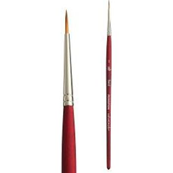 Princeton Velvetouch Series 3950 Paint Brush For Acrylic Oil And Watercolor Round 1