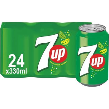 7UP Regular Cans 24pcs 330ml