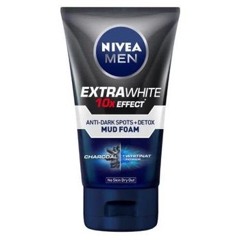 Nivea Men Extra White Mud Foam 100g