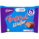 Cadbury Timeout Wafer Bar 6pcs 121.2g