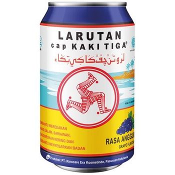 Larutan Cap Kaki Tiga Rasa Anggur 320ml