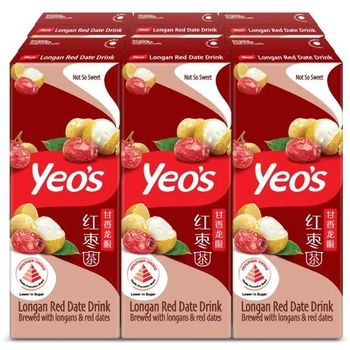 Yeo's Longan Red Date 6pcs 250ml
