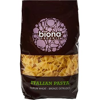 Biona Organic White Farfalline Pasta Mini Bow Ties 500g