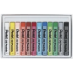Pentel Arts Oil Pastel 12 Colours PHN-12AS