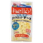 DoggyMan Hayashi Hello! Low Fat Diamond Cut Cheese 100g