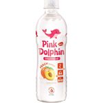 Pink Dolphin Vitaminised Water Peach 500ml