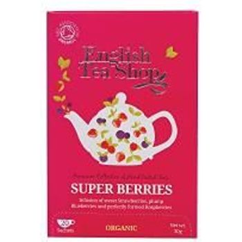 English Tea Shop Super Berries Organic 20 Sachet Tea Bags