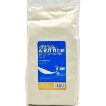 Dr Gram Organic Unbleached Bread-Making Wheat Flour 1kg