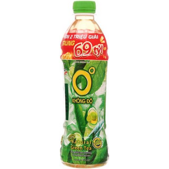 Tan Hiep Phat Zero Degree Tra Xanh Green Tea Soft Drink 455ml