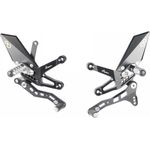 Lightech Adjustable Rear Sets With Fold Up Footpeg For Kawasaki Ninja ZX10R 2016>