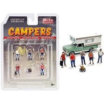 American Diorama Campers Diecast Car