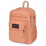 Jansport Big Student Backpack Peach Neon 34l