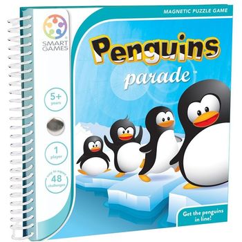 SmartGames Magnetic Travel Games Penguins Parade