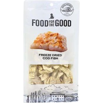 Food For The Good Dog & Cat Treats Air Dried Cod Fish 50g