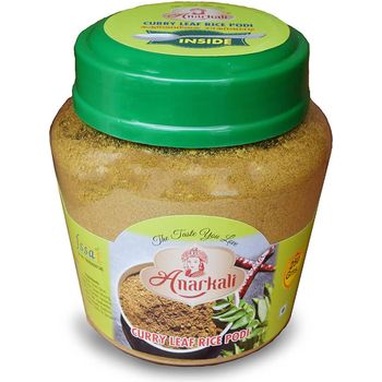 Anarkali Curry Leaf Rice Podi 250g