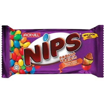 Jack’n Jill Nips Peanut And Raisin 85g