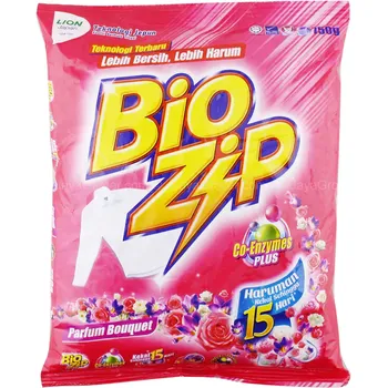 Bio Zip Perfume Bouquet Powder Detergent 750g