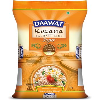 Daawat Rozana Super Basmati Rice 1kg