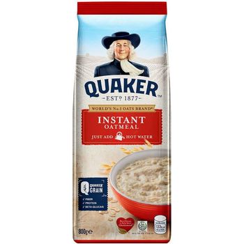 Quaker Instant Oatmeal Foil 800g