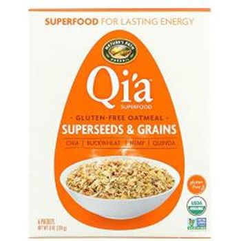Nature's Path Qia Superfood Gluten Superseed And Grains Oatmeal 8 Ounce