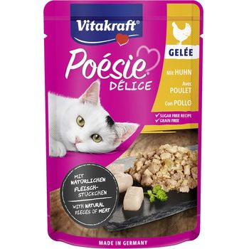 Vitakraft Poesie Delice Gelee with Chicken Cat Treat 85g