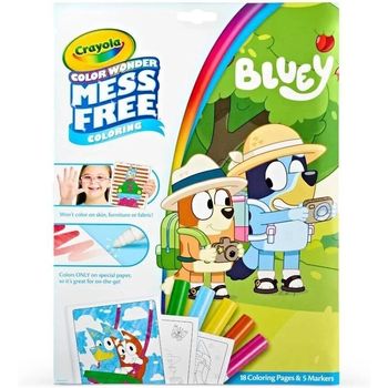 Crayola Bluey Color Wonder Mess Coloring Activity Kit Sets