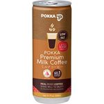 Pokka Milk Coffee Less Sweet 240ml