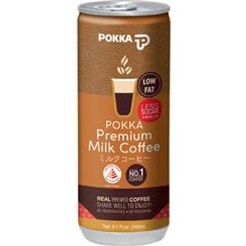 Pokka Milk Coffee Less Sweet 240ml