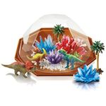 4M Crystal Growing Dinosaur Crystal Terrarium