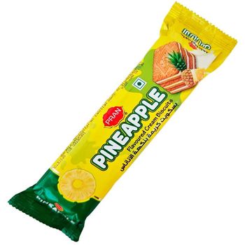 Pran Pineapple Cream Biscuits 90g
