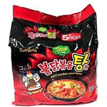 Samyang Korean Hot Spicy Noodle Fire Chicken Flavor Challenge Ramen Stew