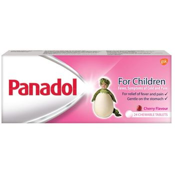 Panadol Children Fever And Pain Relief 24 Tablets