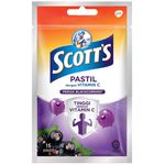 Scott's Vitamin C Blackcurrant Pastilles 15pcs 850g