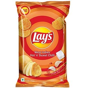 Lay's West Indies Hot N Sweet Potato Chips 90g