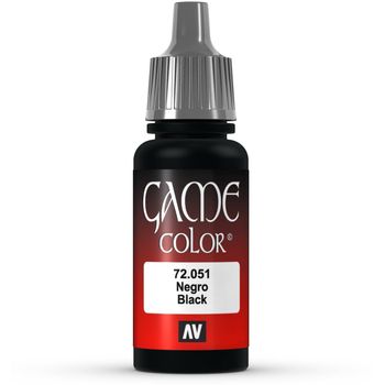 Vallejo Game Color: Black 17ml
