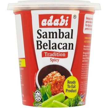 Adabi Sambal Belacan Paste Tradition Spicy 180g