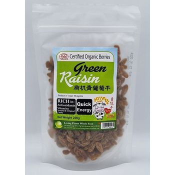 Joyful Cow Green Raisins Organic 200g