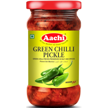 Aachi Green Chilli Pickle 300g