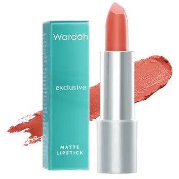 Wardah Exclusive Moist Lipstick 17 Gorgeous Pink 3.5g