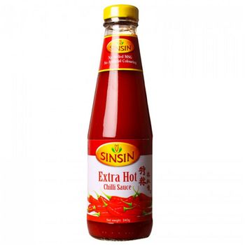 Sin Sin Extra Hot Chilli Sauce 395g