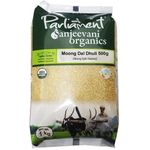 Parliament Organics Moong Dal Dhuli Moong Split Washed 500g