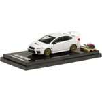 Hobby Japan Subaru WRX STI EJ20 Final Edition Crystal White Pearl Diecast Car