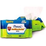Pureen AntiBacterial Baby Wipes Aloe Vera And Cucumber 2×30 Sachet