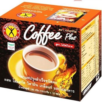 Nature Gift Coffee Plus Instant Coffee Powder 11g x 10 Sachets