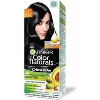 Garnier Color Naturals Creme Riche Hair Dye Halal Black