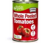 Absolute Organic Tomatoes Whole Peeled 400g