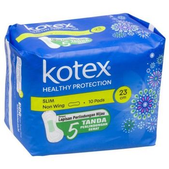 Kotex Healthy Protection Slim Non Wing Sanitary 10th Pads